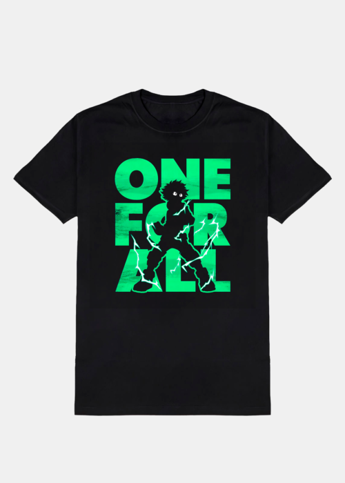 Remera de Deku de My Hero Academia.