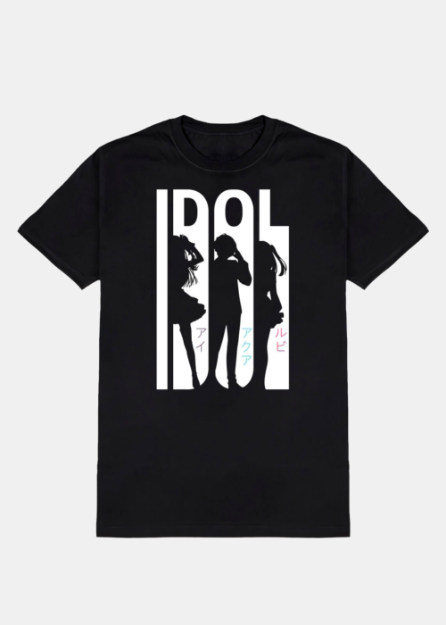 Remera con los protagonistas de Oshi no Ko.