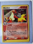 EX Ruby & Sapphire - Blaziken Holo #3 - frente