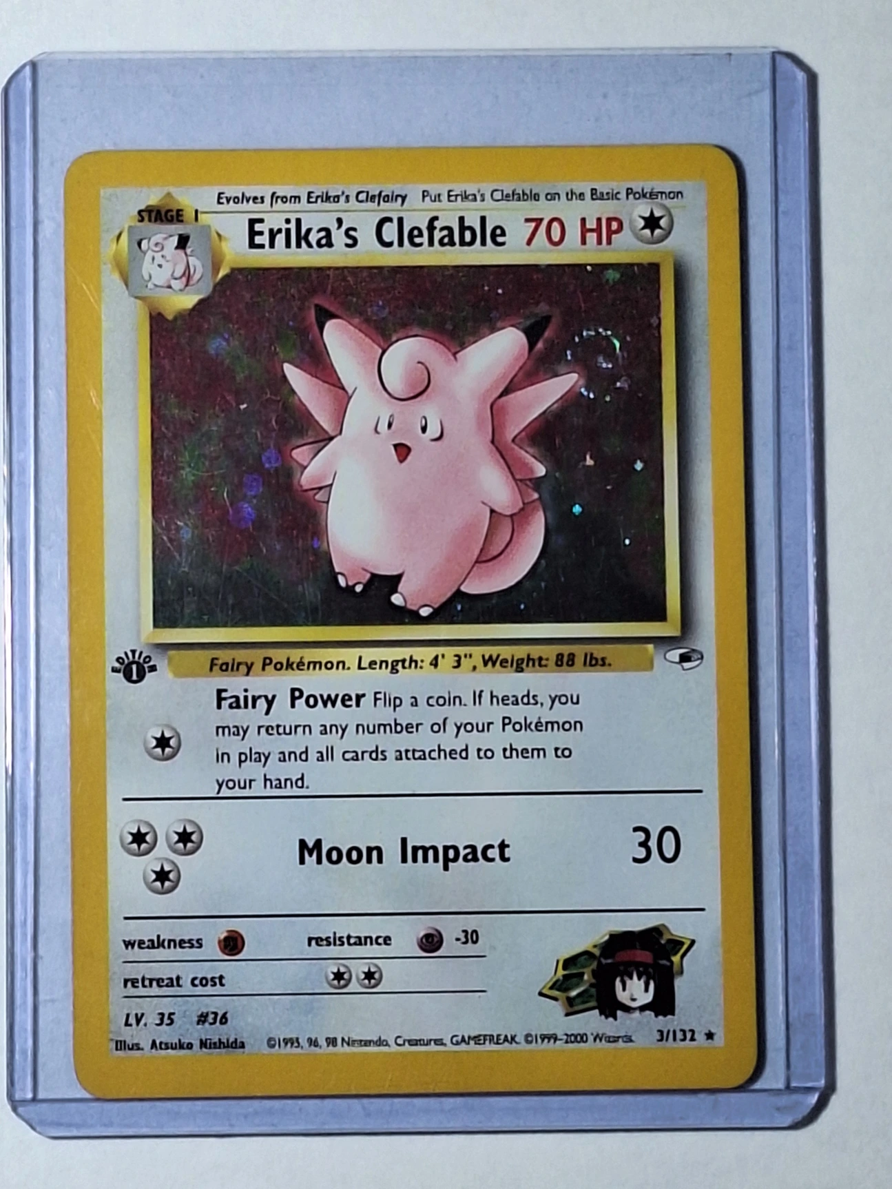 Gym Heroes - Erika's Clefable #3 - frente