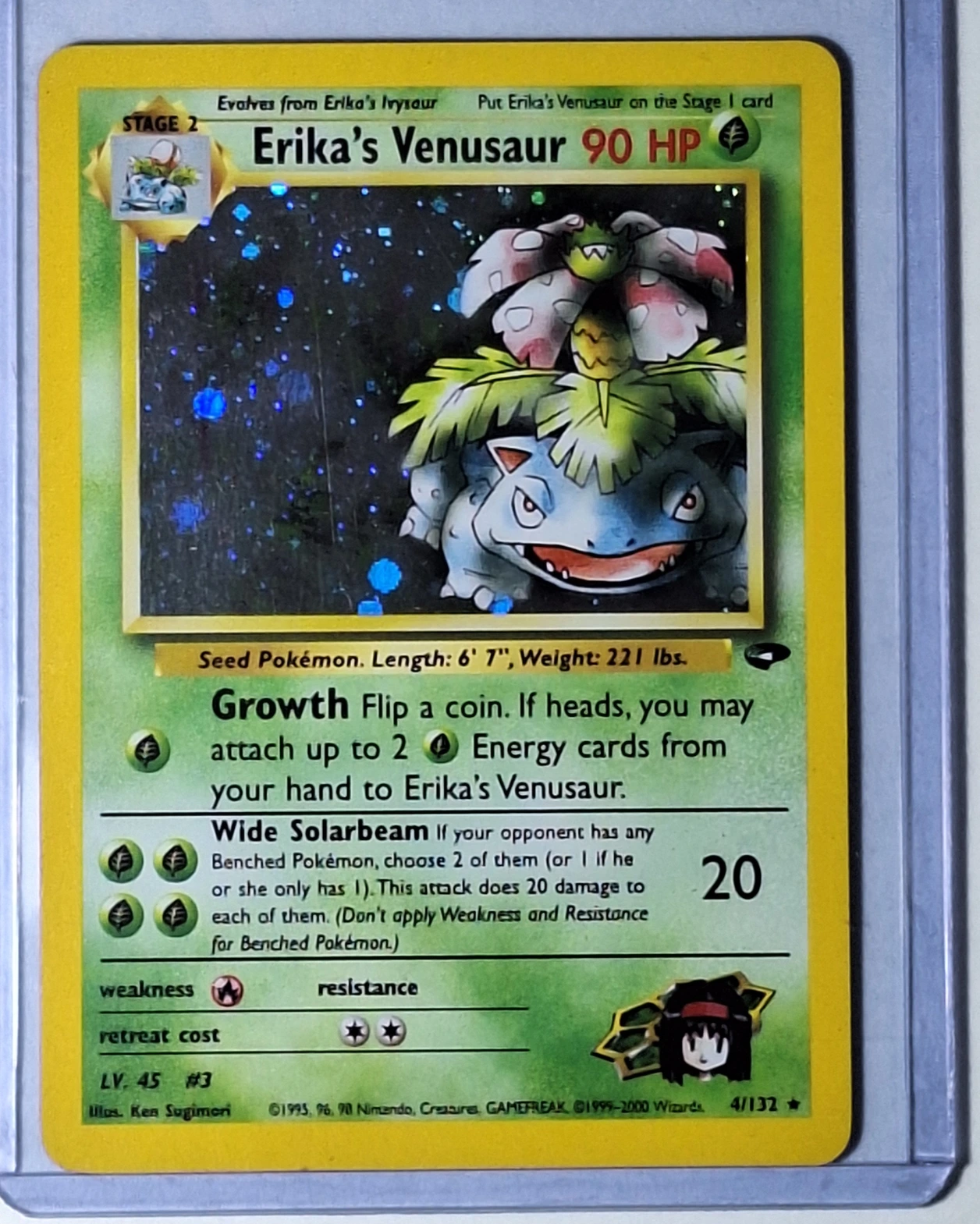 Gym Challenge - Erika's Venusaur #4 - frente
