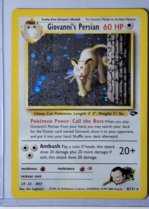 Gym Challenge - Giovanni's Persian #8 - frente
