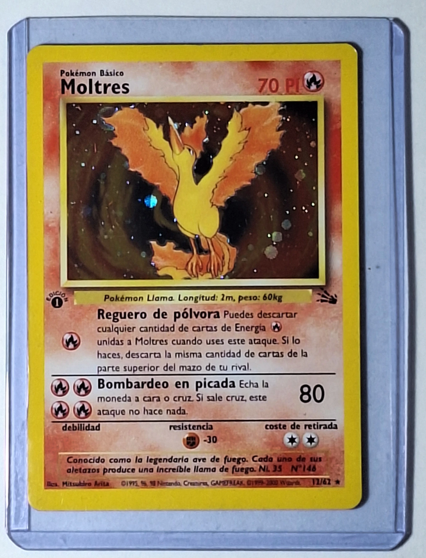 Fósil - Moltres #12 - Español - frente