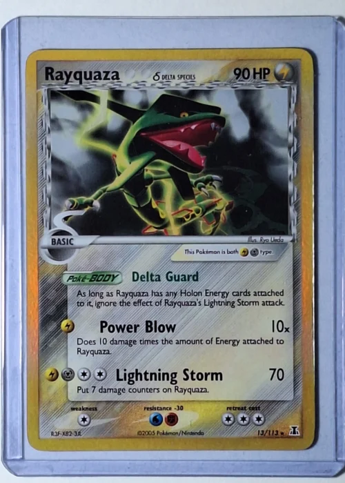 EX Delta Species - Rayquaza δ #13 - frente