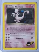 Gym Challenge - Rocket's Mewtwo #14 - frente