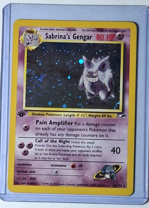 Gym Heroes - Sabrina's Gengar #14 - frente